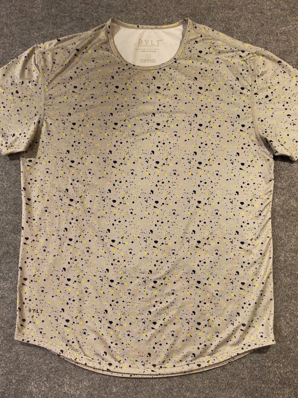 BYLT Drop‑Cut 5/3 Performance Tee (Men’s L)